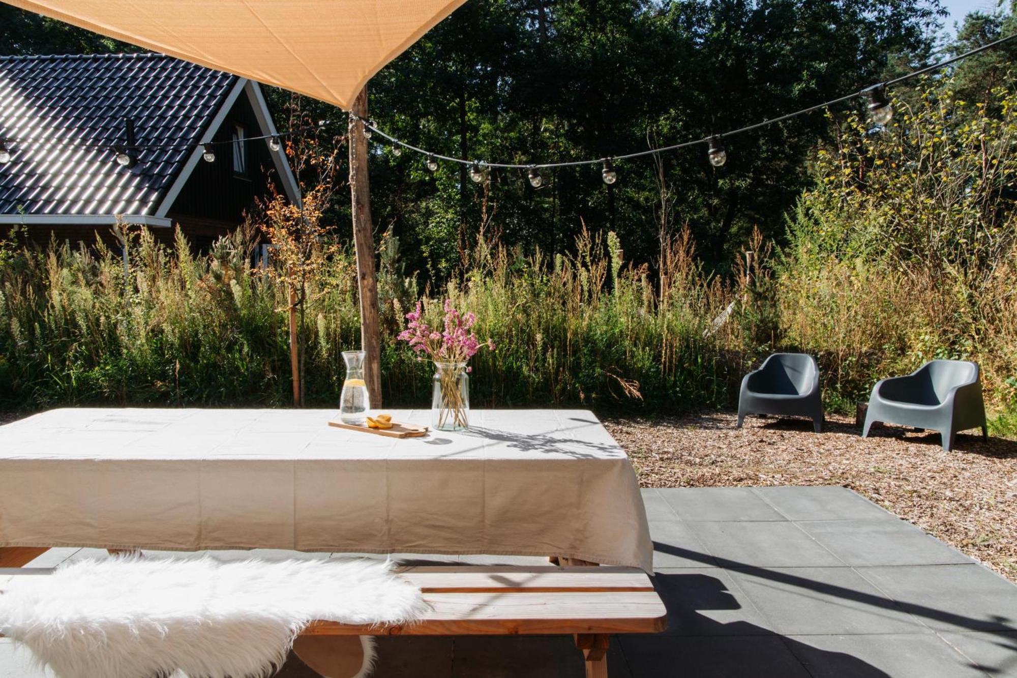 Foss Lodge - Luxe Boutique Boshuis Veluwe Nunspeet Ngoại thất bức ảnh